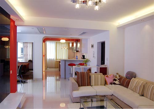 紅色靚麗時(shí)尚美家