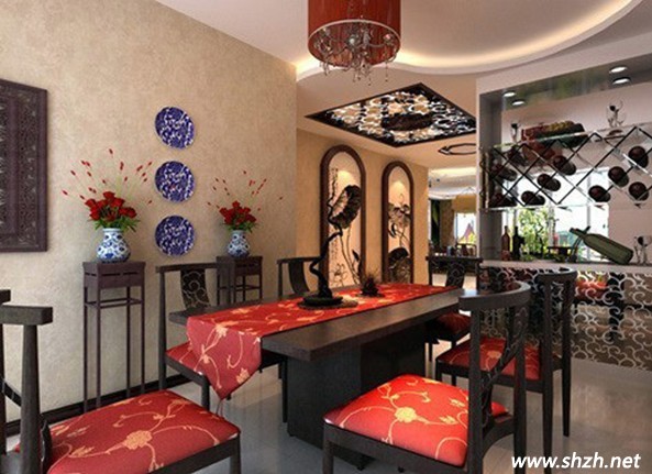 中式古典風(fēng)餐廳