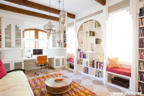 別墅混搭書房設(shè)計