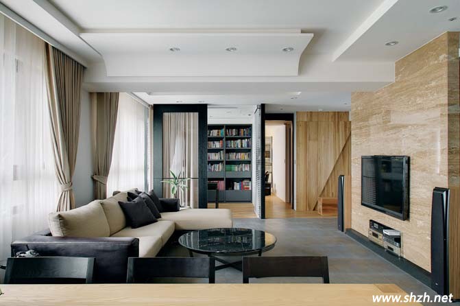 自然簡約風(fēng)大宅裝修