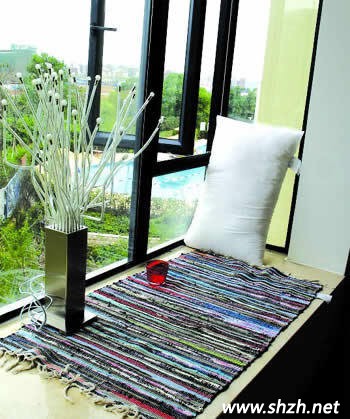 飄窗搖身變成休閑娛樂(lè)室