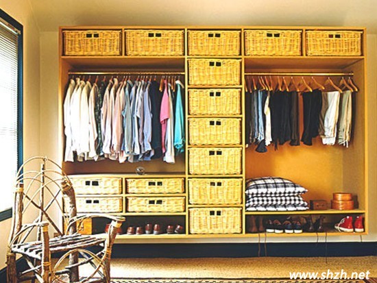 開(kāi)放式衣帽間