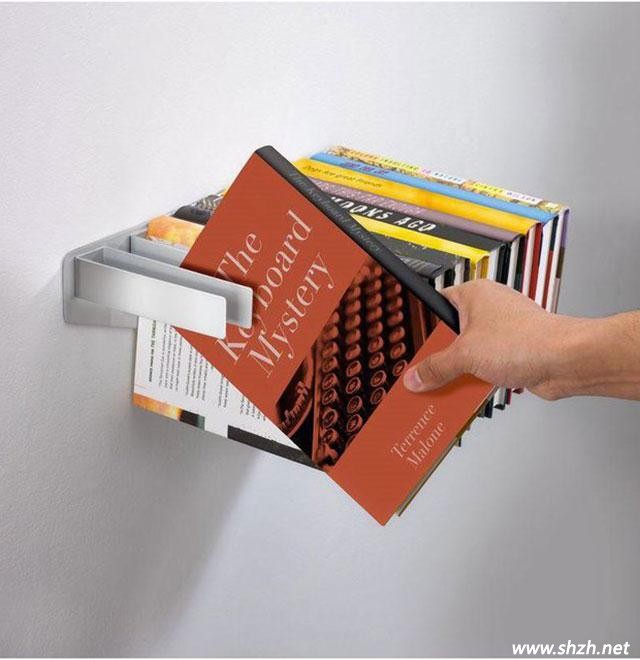 簡(jiǎn)單設(shè)計(jì)掛在墻上的書架